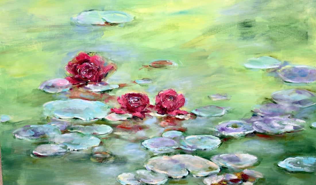 Colourful Water Lilies