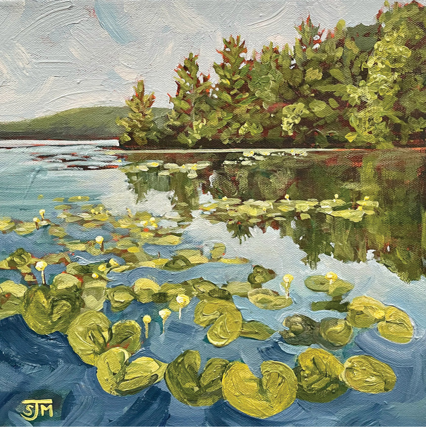 Wadis Creek, 12" x 12"